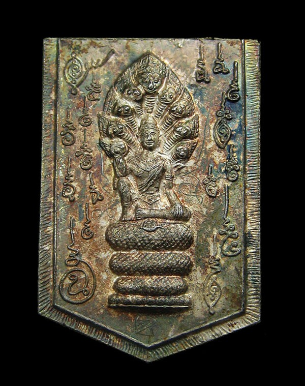 จตุคามรามเทพ จันทรภาณุ วัดในเตา จังหวัดตรัง พ.ศ2549 เนื้อเงิน