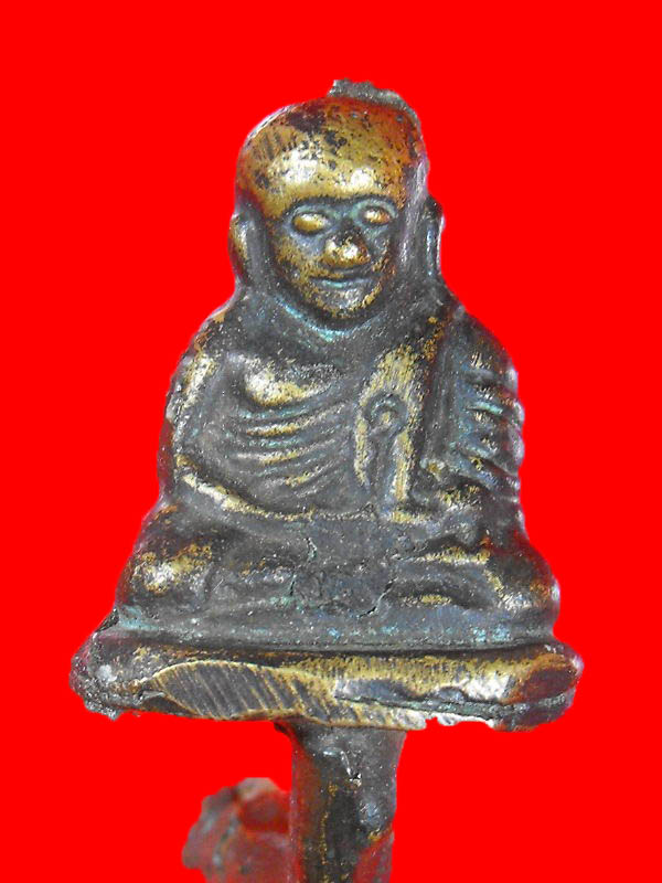 <<..แก่ทองชนวน กรรมการ ไม่ตัดช่อ..>>หลวงพ่อเงิน วัดบางคลานใต้ "รุ่นฟ้าคำรณ ปี2534"