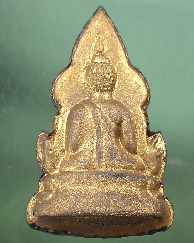 พระชินราชหมื่นยันต์ เนื้อผงทาทอง กล่องเดิม **เคาะเดียว**