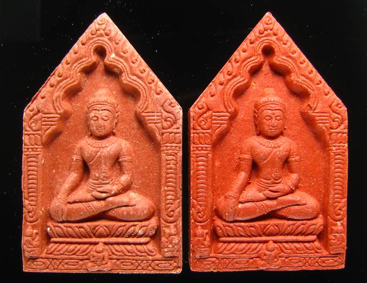 **ทีเดียว 2 องค์ พระขุนแผน หลวงปู่หงษ์ วัดเพชรบุรี สวยๆ เคาะเดียวแดง**BU82