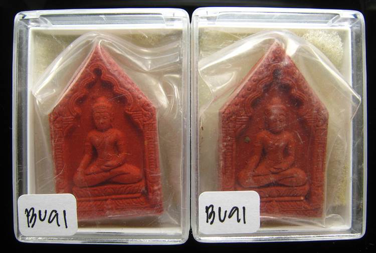 **ทีเดียว 2 องค์ พระขุนแผน หลวงปู่หงษ์ วัดเพชรบุรี สวยๆ เคาะเดียวแดง**BU91