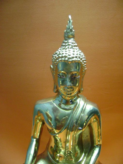พระบูชาเนื้อทองเหลืองปางสมาธิ (พระประจำวันพฤหัสบดี) หน้าตัก 5 นิ้ว