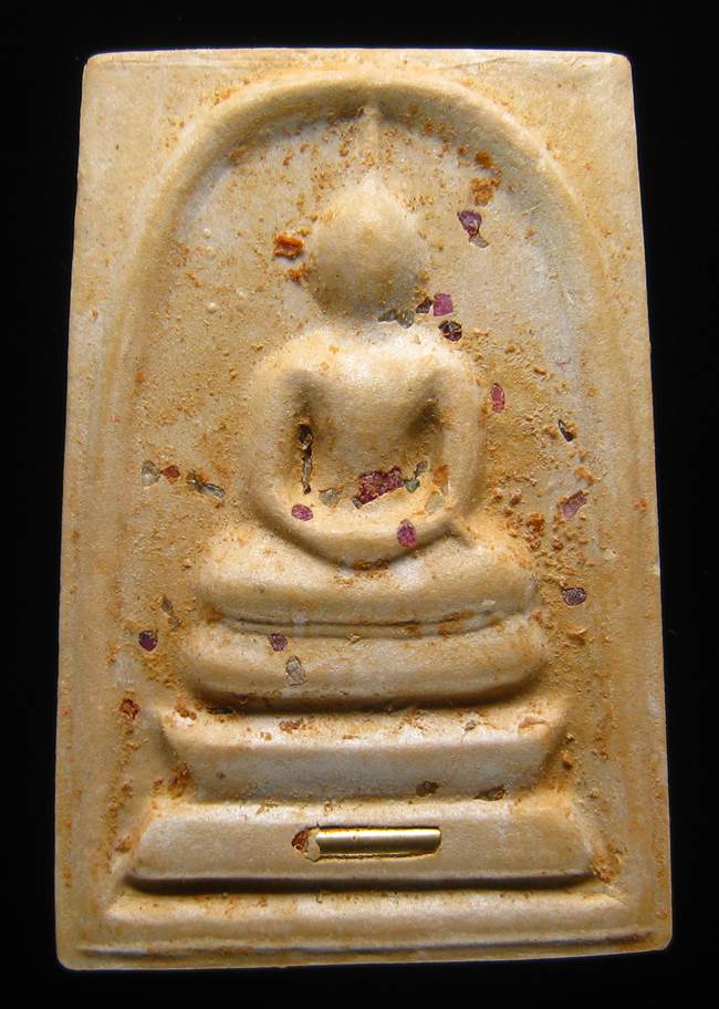 **สมเด็จตลับ 100ปี สมเด็จญาณฯ วัดบวรฯ พิมพ์ใหญ่ แช่น้ำมนต์ เคาะเดียวแดง**BX32