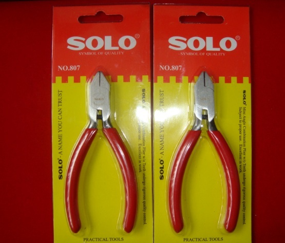@@คีมหนีบ ห่วง SOLO.ทนคุ้มค่าเกินราคาขนาด 4.5 นิ้ว .2 อัน@No.807@