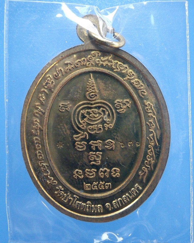 เหรียญสารพัดนึก  หลวงตาบุญหนา  ธมฺมทินฺโน  ปี 53 