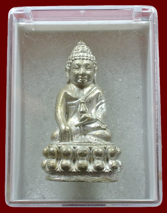 พระกริ่ง 7 รอบ 84 พรรษา เนื้อนวะพรายเงิน หมายเลข 573 สมเด็จญาณสังวร สมเด็จพระสังฆราช วัดบวร