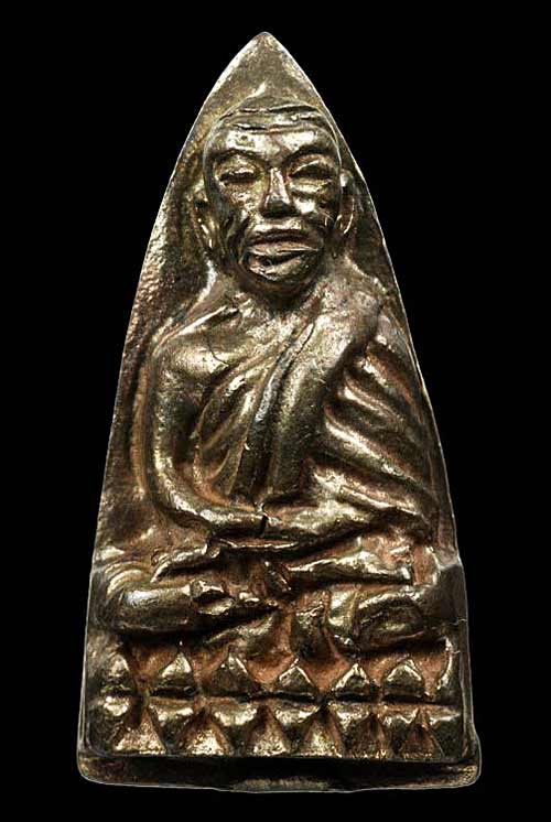 หลวงปู่ทวดวัดช้างให้รุ่นสร้างโรงพยาบาลโคกโพธิ์ปี39 เนื้อนวะ