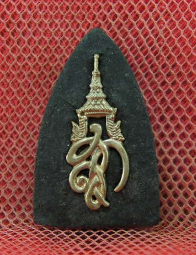 หลวงพ่อทวด พิมพ์ใหญ่ เนื้อว่านคลุกรัก พระนามาภิไธย สก. ปี 2544 สวยเดิม