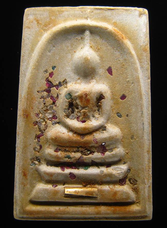 **สมเด็จตลับ 100ปี สมเด็จญาณฯ วัดบวรฯ พิมพ์ใหญ่ แช่น้ำมนต์ เคาะเดียวแดง**BY76