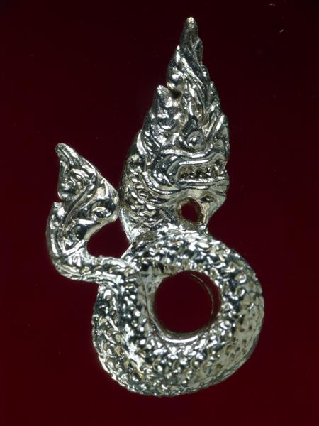 บ่วงนาคบาศก์ พระอาจารย์ประสูติ วัดในเตา จ.ตรัง เนื้อกะไหล่เงิน ปี 51