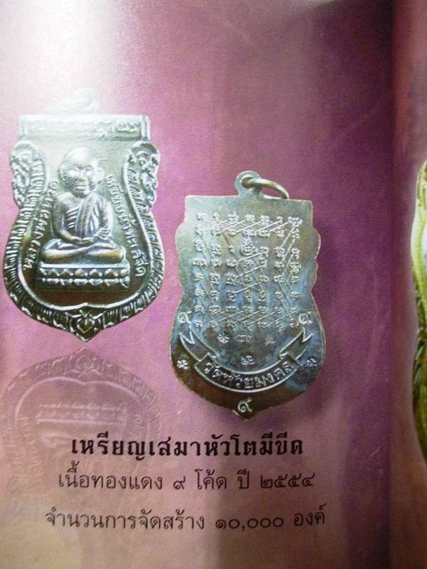 พระดีราคาเบา...เหรียญเสมา หลวงปู่ทวดวัดห้วยมงคล แจกปีใหม่ 2554 9 โค๊ด เนื้อทองแดง [5]