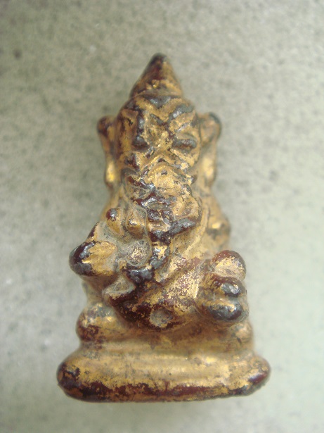 พระวัดเชิงท่า พิมพ์พระพิฆเนศ (เคาะเดียว) 320 บาท