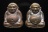 **ทีเดียว 2 องค์ *พระสังกัจจายน์ สมเด็จญาณฯ วัดบวรฯ ปี 43 เนื้อนวะ เลข 263 และ 334 เคาะเดียวแดง**