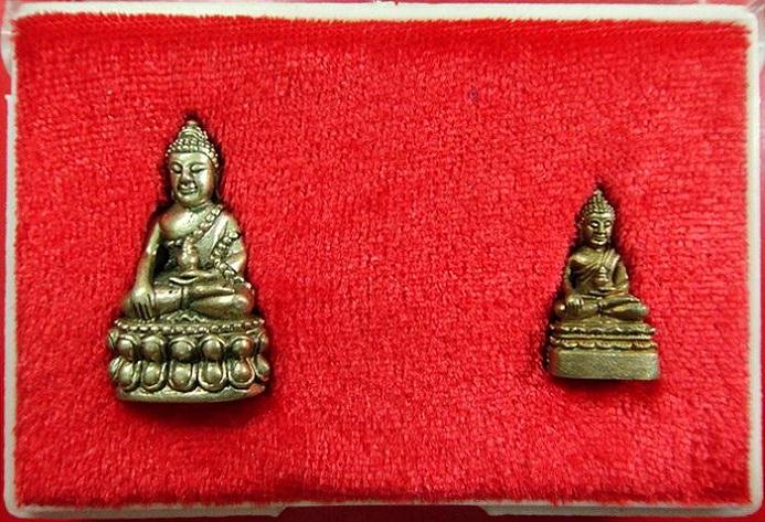 พระกริ่ง-ชัยวัฒน์ โพธิสัตโต อ.นอง วัดทรายขาว ปี 35 พร้อมกล่องเดิมจากวัด