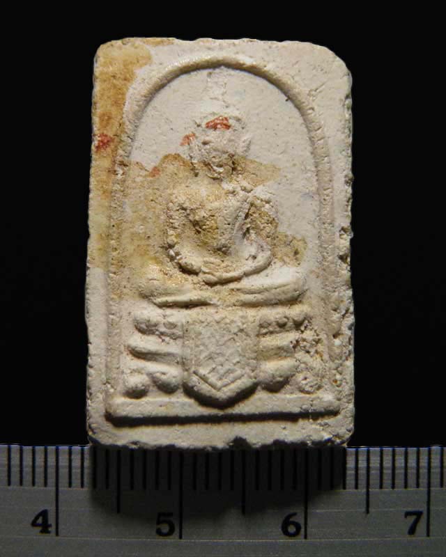 พระสมเด็จ ฐานผ้าทิพย์ วัดผาติการาม อ.บางเลน จ.นครปฐม สร้างก่อนปืี 2500 มาลผงของหลวงพ่อ สด วัดปากน้ำ