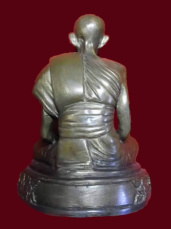 พระบูชารูปหล่อ 5 นิ้ว หลวงปู่เจียม อติสโย ปี 2539
