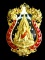 พระพุทธชินราช รุ่น จอมราชันย์ ปี ๒๕๕๕ เนื้อทองระฆัง ลงยาราชาวดี ตอกโค้ด