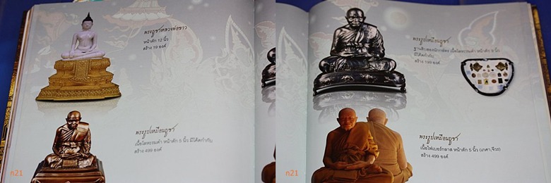 หนังสือชีวประวัติและวัตถุมงคล หลวงปู่ทิม วัดพระขาว จ.อยุธยา