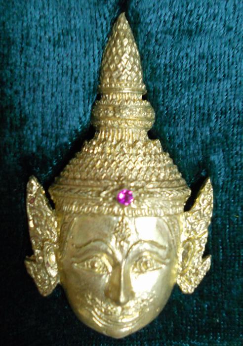 ((เริ่ม 20บาท))เศียรพระลักษณ์ รุ่นแรก เนื้อสุวรรณสัมฤทธิ์ หลวงพ่อเอิบ วัดซุ้มกระต่าย วันแม่จัดไปครับ
