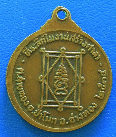 หลวงพ่อพุทธศักดิ์สิทธิ (หลวงพ่อผอม) อ.ป่าโมก จ.อ่างทอง ปี ๒๕๓๔.