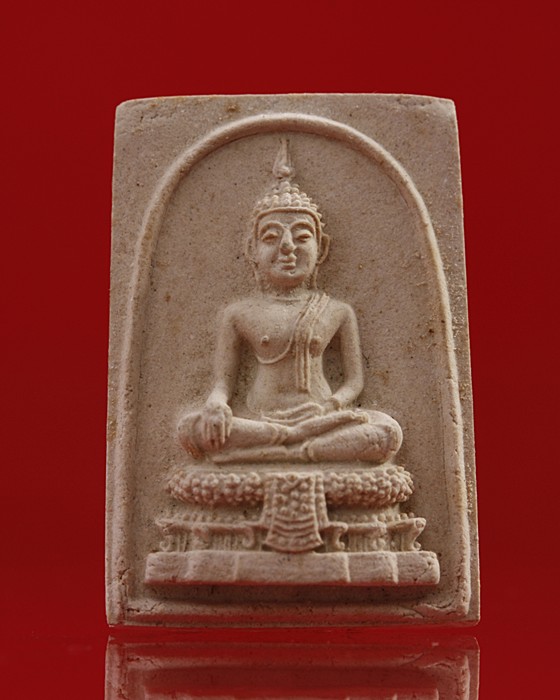 พระสมเด็จวัดไร่ขิง ปี 14 พิมพ์กลาง สวย ๆ กล่องเดิม