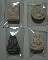 หลวงพ่อเมี้ยน เนื้อผง 4 องค์ สวยเดิมๆครับ