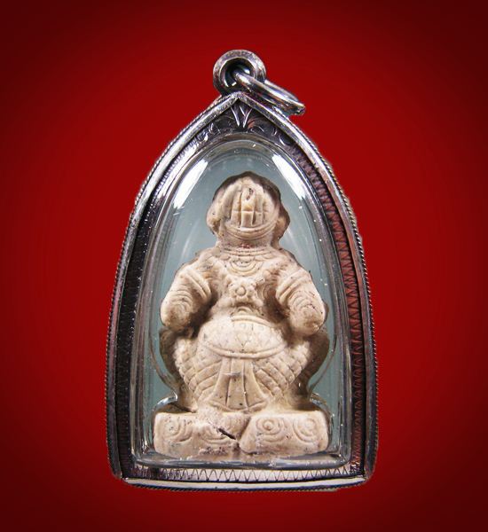 หนุมานครองเมืองหลวงปู่ผาดวัดบ้านกรวดเนื้อผงพรายกุมานล้วนๆ