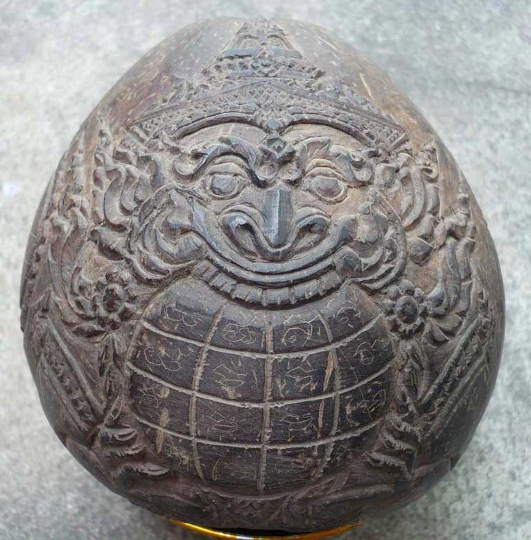 กะลาตาเดียว ที่สุดแห่งเครื่องราง โชคลาภ หลวงปู่ญาท่านสวน ฉนฺทโร วัดนาอุดม 
