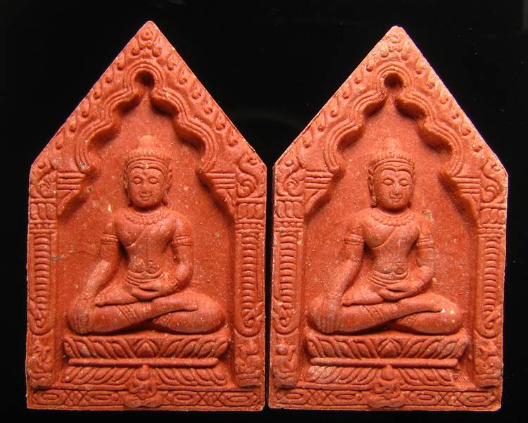 **ทีเดียว 2 องค์ พระขุนแผน หลวงปู่หงษ์ วัดเพชรบุรี สวยๆ เคาะเดียวแดง**BX01