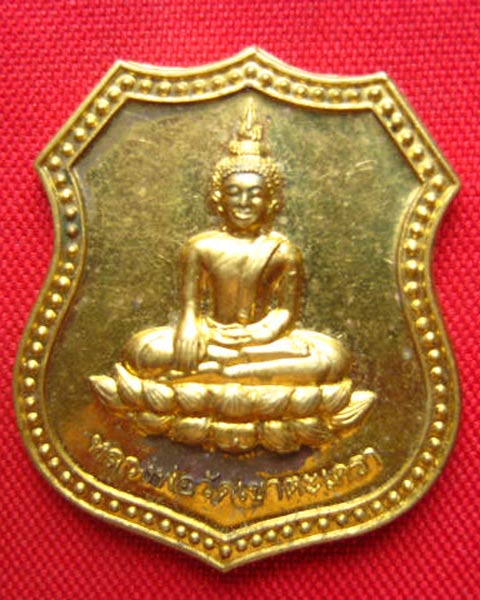 เหรียญอาร์มหลวงพ่อวัดเขาตะเครา เพชรบุรี ปี 2554 สวยคมชัด