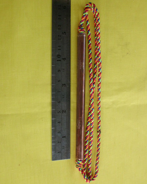 ตะกรุดโทน รุ่นแรก แบบห้อยคอ(ผู้ชาย) หลวงปู่เกลี้ยง เตชธมฺโม วัดบ้านโนนแกด จ.ศรีสะเกษ *เคาะเดียว*1*