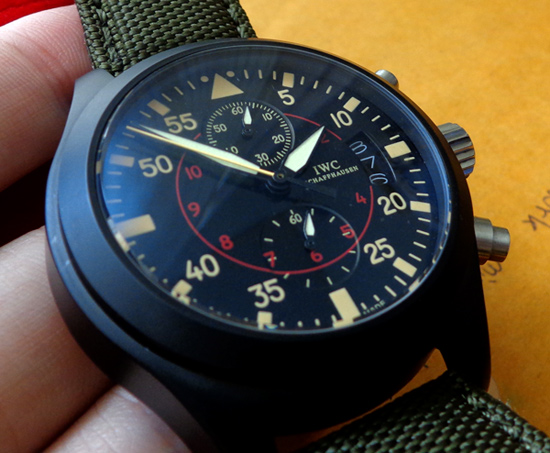 นาฬิกา IWC สวย swiss body แท้, TOP GUN PILOT WATCH