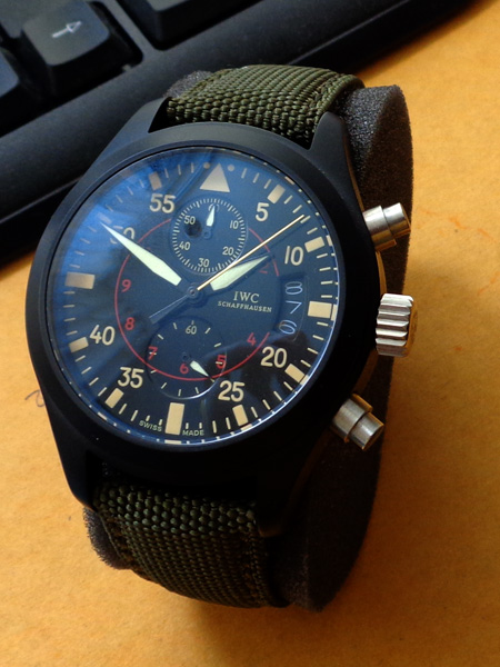 นาฬิกา IWC สวย swiss body แท้, TOP GUN PILOT WATCH