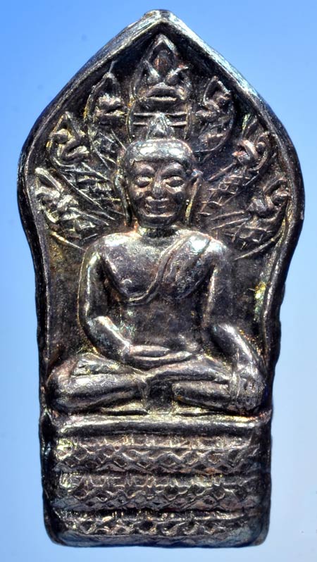 +++ ปรกสดุ้งกลับมงคลทรัพย์ไพศาล รุ่น ๑ เนื้อเงิน พระอาจารย์เนียม วัดบางไทร +++