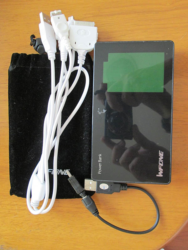แบตสำรองไฟ สำหรับโทรศัพท์มือถือ สภาพใหม่ ขนาด 10000 mAh