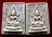 พระคำข้าว (สมเด็จองค์ปฐม) พระราชพรหมยาน (หลวงพ่อฤาษีลิงดำ) วัดท่าซุง แกะออกจากซองเดิมๆพร้อมกัน2องค์