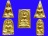 พระชุดเบญจภาคี รุ่นแรก ญสส.87 พรรษา สมเด็จพระญาณสังวรฯ วัดบวรนิเวศวิหาร ปี 2543 ***2***