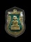 เหรียญหลวงพ่อทวด อ.ทอง วัดสำเภาเชย รุ่นสรงน้ำ 88 เนื้อเงินลงยาสีเขียว ราชาวดี 2549