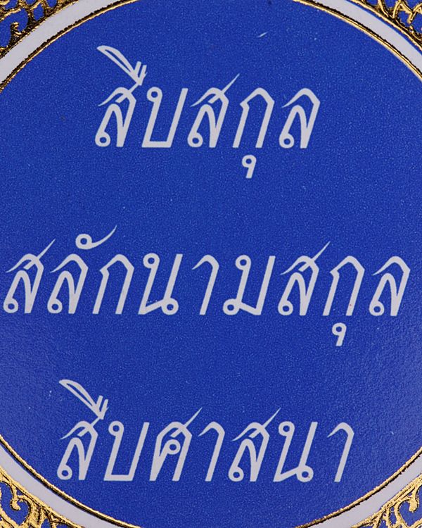 เหรียญนามสกุลหลวงพ่อโสธร เนื้อเงินลงยาสีแดง พร้อมซองเดิม .../9