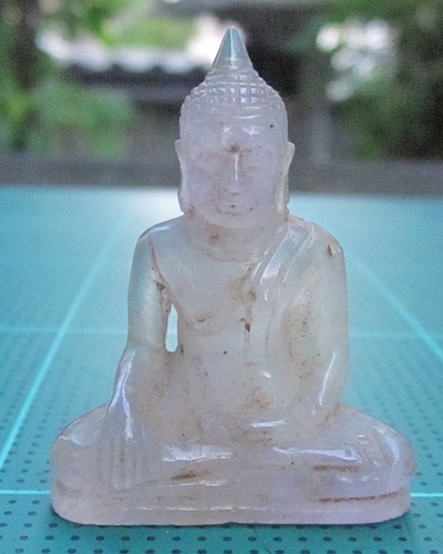 พระบูชาศิลป์สุโขทัย เนื้อหินแกะ