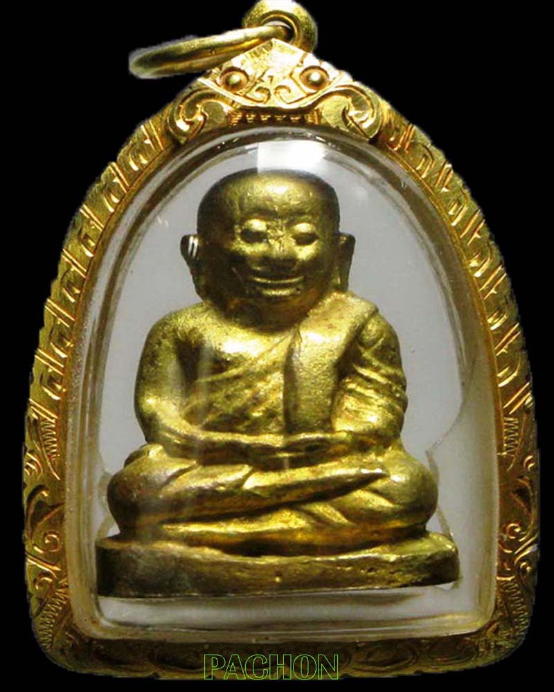 หลวงพ่อเงิน รุ่นช้างคู่ ปี 26 วัดท้ายน้ำ พิมพ์นิยม บล๊อกแตก องค์ที่ 193