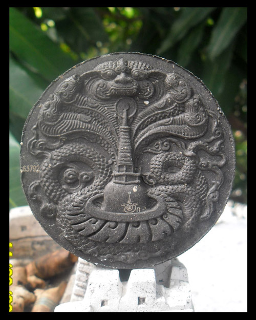 >> เคาะเดียว << จตุคามรามเทพ รุ่นเสวยสุข เนื้อว่านโค๊ตกรรมการ สีดำ