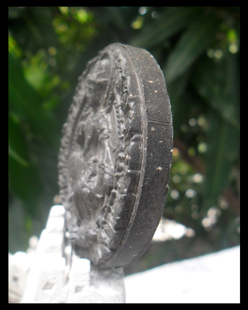 >> เคาะเดียว << จตุคามรามเทพ รุ่นเสวยสุข เนื้อว่านโค๊ตกรรมการ สีดำ