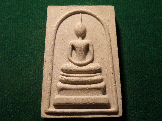 ("วัดใจ 20") พระสมเด็จ ไม่ทราบที่ หลังมีใบโพธิ์  สวย ๆๆ ครับ Pra 0109