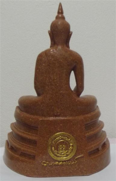 พระบูชา "หลวงพ่อโสธร เนื้อกระเบื้องหลังคาโบสถ์" หน้าตักพระ ๕ นิ้ว ฐานกว้าง ๗ นิ้ว สูง ๙ นิ้ว(BD)