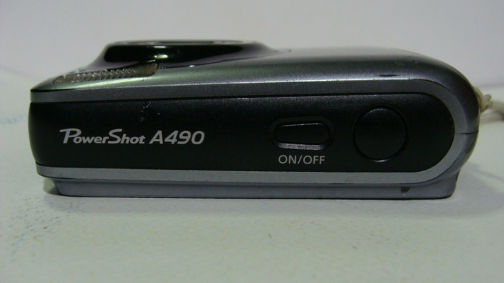 กล้องถ่ายรูป Canon Power Shot A490 10 ล้านพิกเซลส์ มาโคร 1 ซ.ม. สีเทา