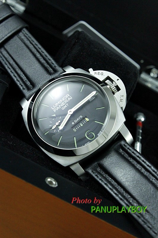 PANERAI Luminor 1950 GMT 8Days 44mm Steel(PAM00233)