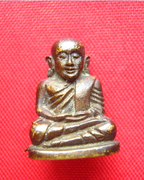 รูปหล่อหลวงพ่อเงิน วัดบางคลาน พิมพ์เล็ก ไม่ทราบวัดที่ออก เก่าสวย