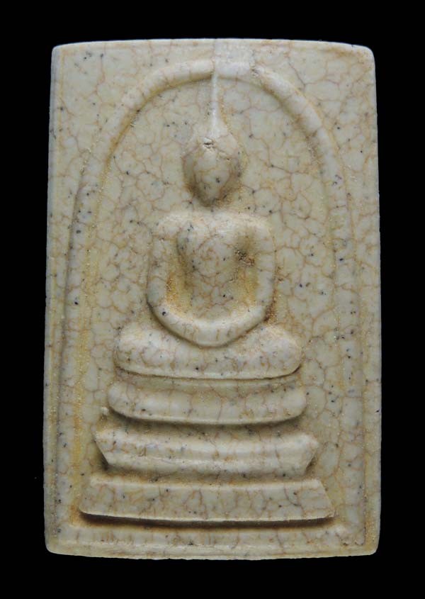 สมเด็จวัดระฆัง 122 ปี พิมพ์ใหญ่นิยม แตกลายงา กล่องเดิม /// 122S-070