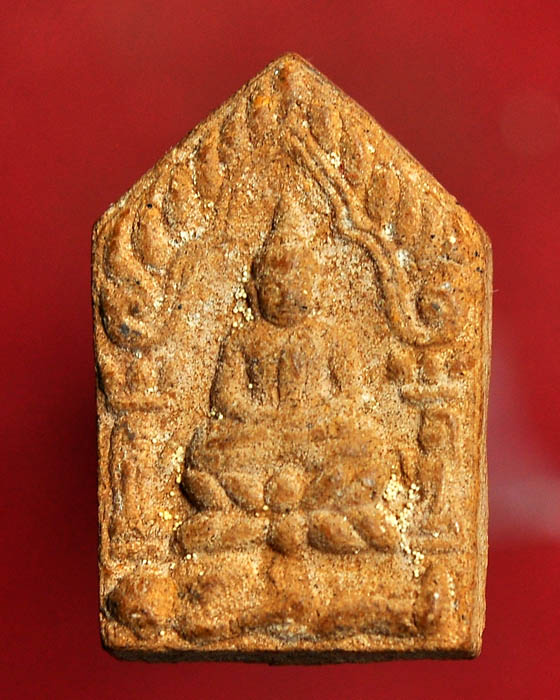 พระขุนแผนผงพรายกุมาร พิมพ์เล็ก ฝั่งตะกรุด หลวงปู่คำบุ วัดกุดชมภู